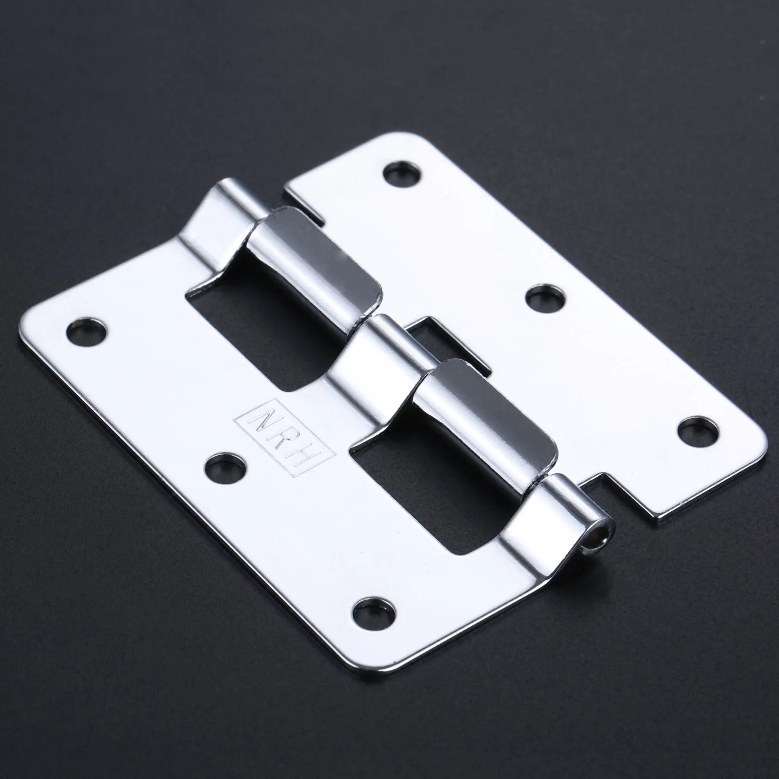 

Detachable Air Bags Box Hinge Aluminum Separation Wooden Box Remove Support Hinge Chrome Plated Iron Furniture Hardware 77*68mm