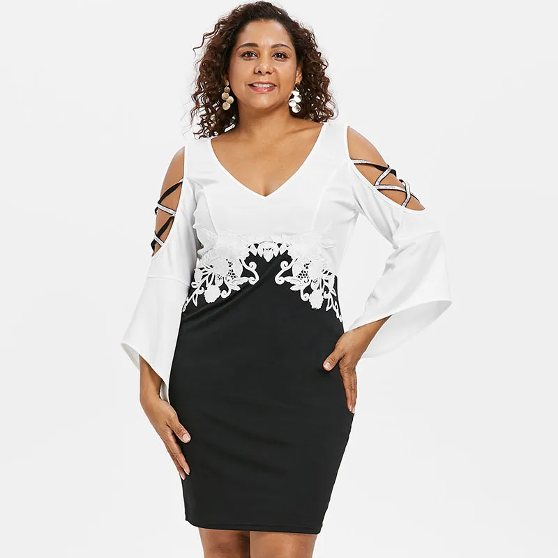 plus size fitted dress