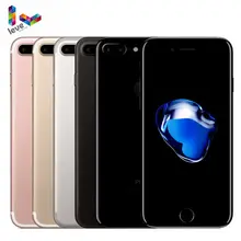 Разблокированный Apple iPhone 7 Plus 7 P 5," 4G LTE 3 ГБ ОЗУ 32/128/256 Гб ПЗУ 12.0MP четырехъядерный сканер отпечатков пальцев IOS мобильный телефон