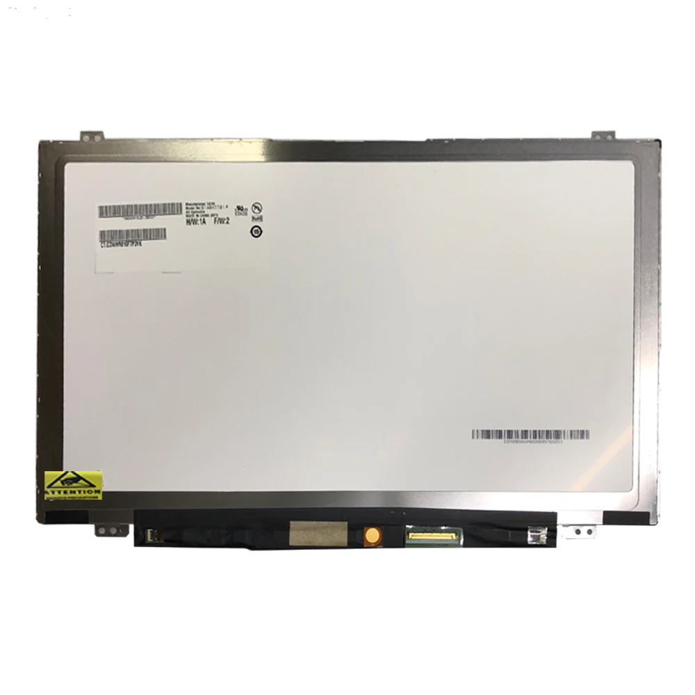

B140XTT01.0 B140XTK01.0 14.0 inch 1366*768 40pins 45% NTSC 200 cd/m² 60HZ LCD screen with touch For Lenovo S410p S400 S415