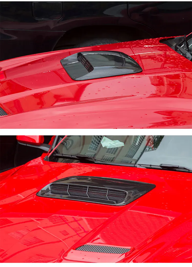 Подходит для 15-19 Ford Mustang Модифицированная крышка декоративная панель Mustang крышка двигателя выход Decoratio