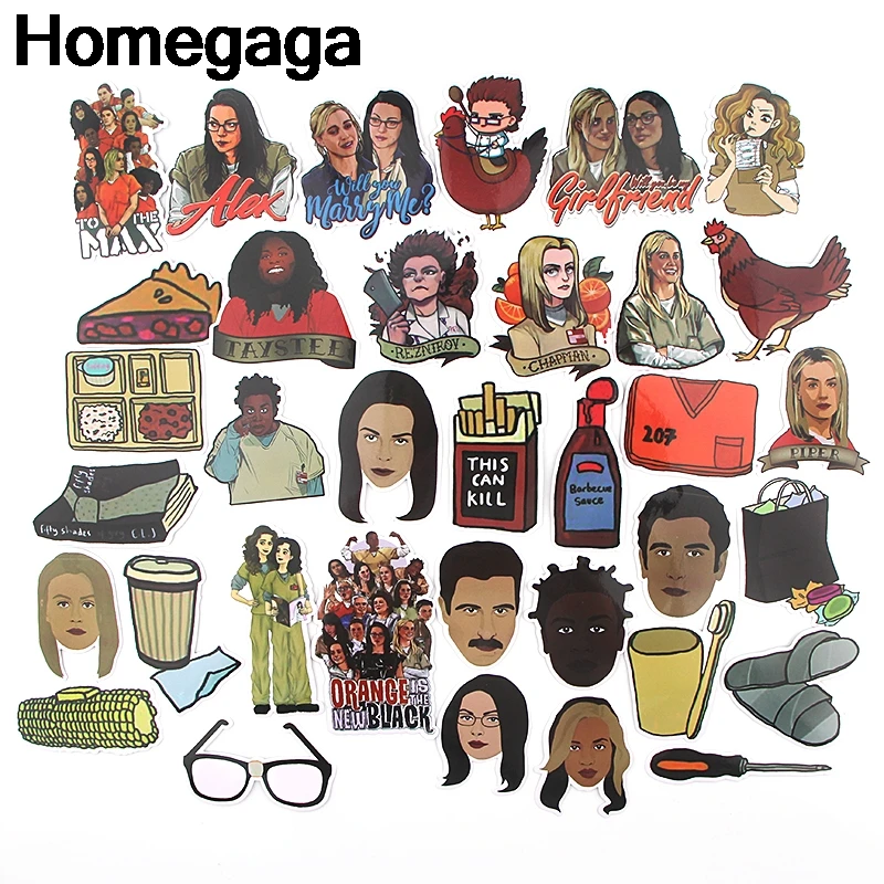 Homegaga 35 шт. креативные DIY декоративные наклейки пакет DIY PC стены ноутбук телефон Скрапбукинг альбом D2294