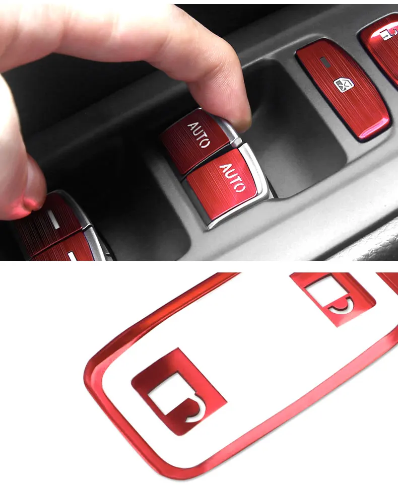 Для Honda Accord 10th Inspire украшение из алюминиевого сплава кнопка запуска в одно касание вставка для внутренней отделки 4 двери/с