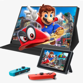 

13.3 Inch Portable Gaming Monitor For PS4 XBOX NS Switch Computer NUC Phone Type-c HDMI 60Hz 1080P LED Screen IPS Display