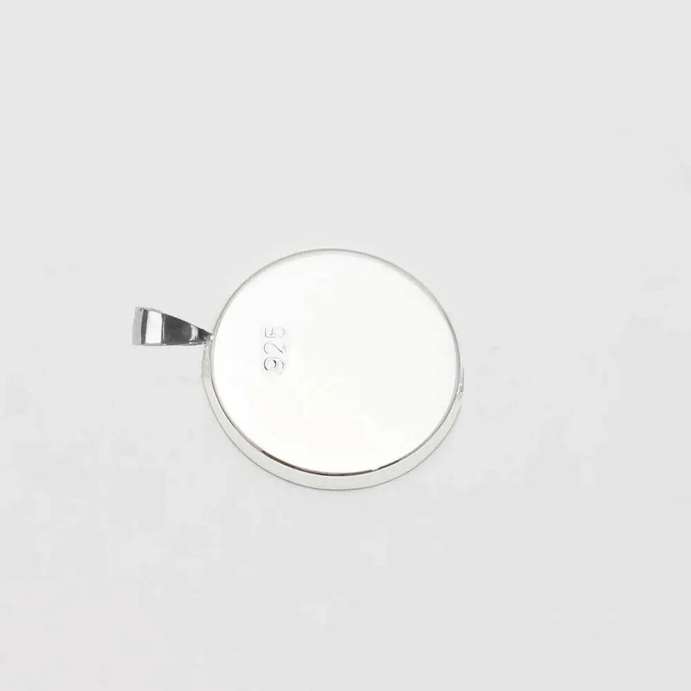  펜던트 베이스 블랭크, 25mm(1 인치) 라운드 카보숑 베젤 펜던트 트레이, 설정용 DIY 보석 공예 제작