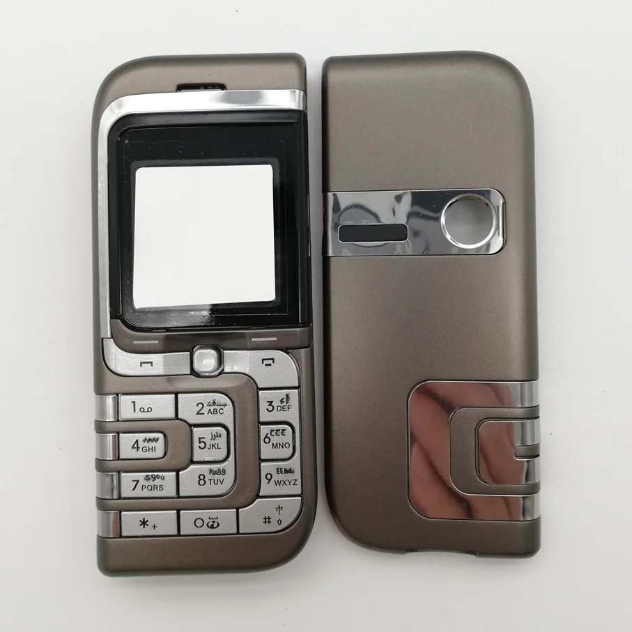 Полный чехол для телефона Nokia 7260 передняя рамка+ задняя крышка+ английский/русский/арабский/Иврит Клавиатура