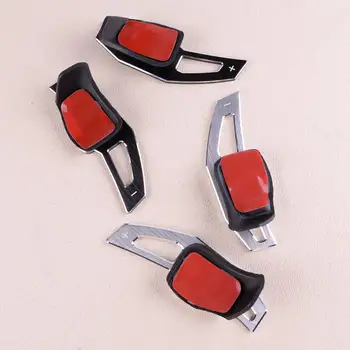 

CITALL 1Pair Steering Wheel Paddle Gear Shifter Extensions Fit For VW Golf Polo Jetta Touran Passat Eos Scirocco