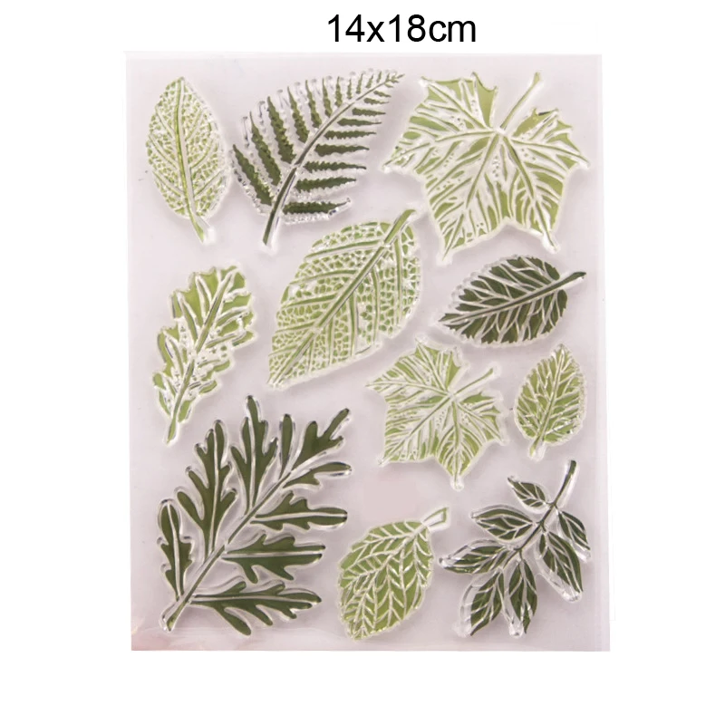 Leaves Clear Stamps 01