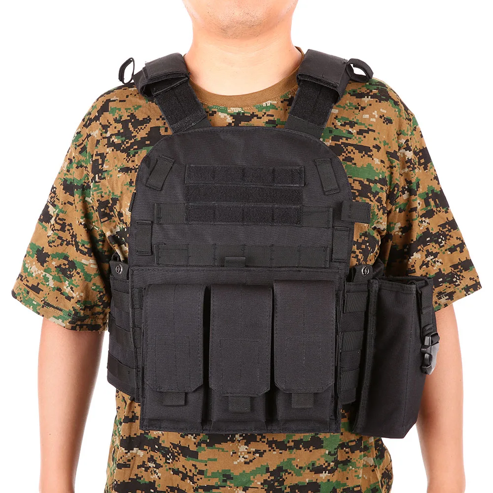 

Tactical Vest Mens Tactical Hunting Vests Military Outdoor Men's Modular Vest Hunting Carrier CS Vest Molle Combat Assault