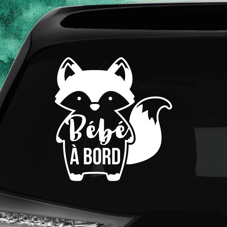 

Three Ratels FD549 милый ребенок на борту автомобильные наклейки Мультяшные креативные личные водонепроницаемые солнцезащитные