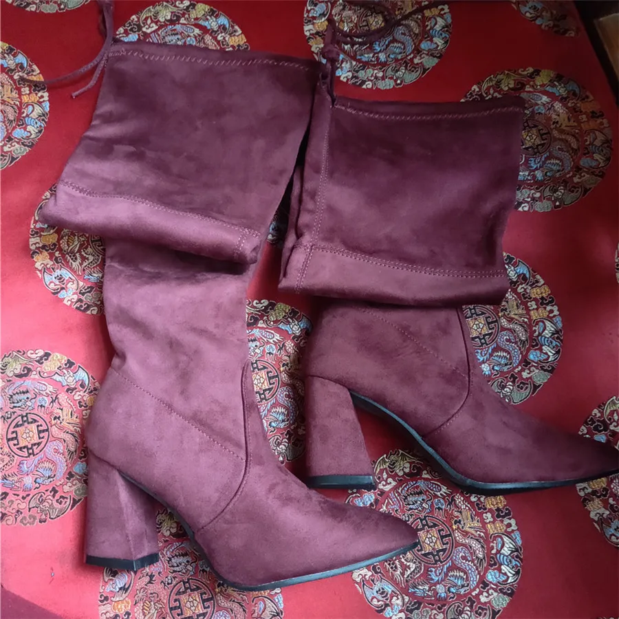 

womens summer Overknee Elastic High boots Woman