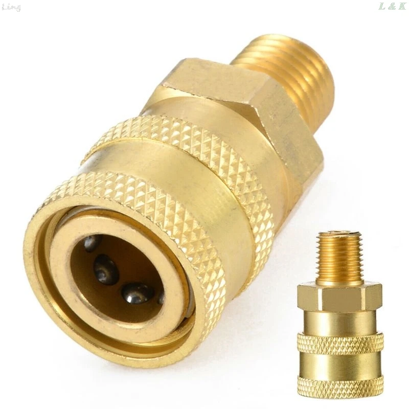 1/4 &quotЖенский NPT латунный шланг быстрое соединение муфта для мойки высокого