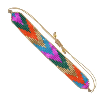 

Go2boho 2020 Fashion Bracelet Women Miyuki Bracelets Friends Gift Femme Adjustable Handmade Loom Woven Mexican Jewelry