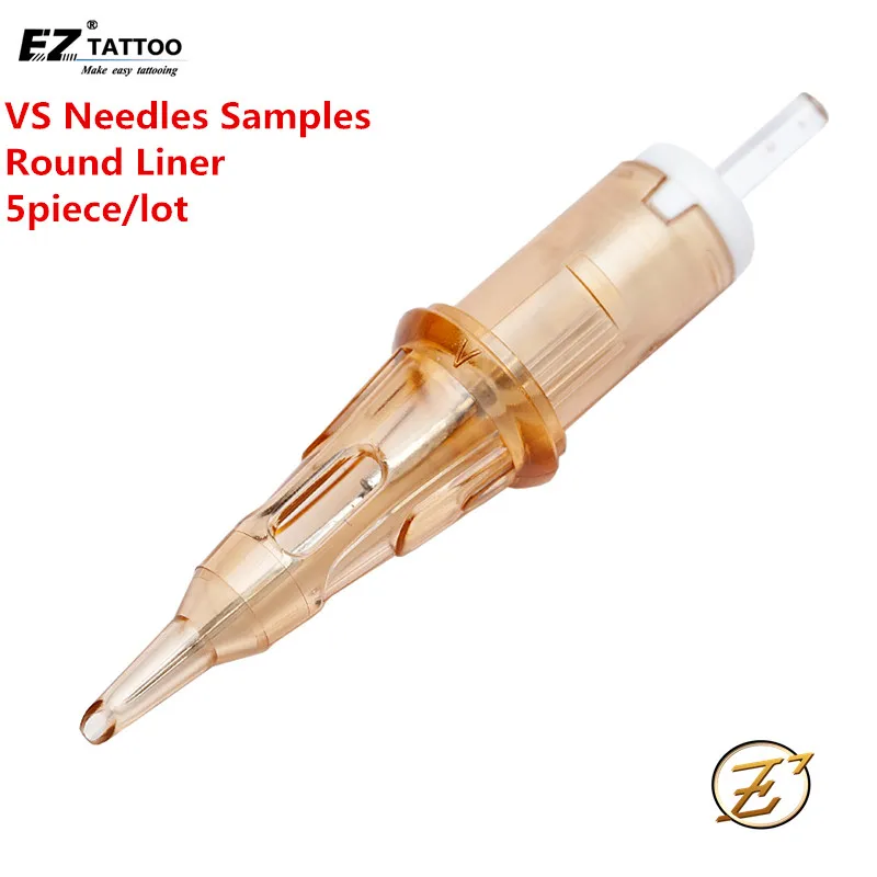 Ez V-Select V System Tattoo Cartridge Needles Rl Rs Cm M1 Tattoo Needles Campioni Per Cartucce Tattoo Machine Grips 5 Pezzi