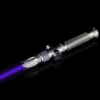

Glock Sight 4W Cool OX-BX980 445nm 450nm 4000m Focusable Blue Burning Laser Pointer Lazer Sword with 26650 Batteries Gun Laser