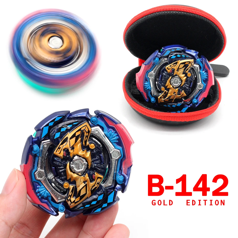b142 Универсальные игрушки Bey Bay Burst с пусковым лезвием на руль, металлическое лезвие Fusion God, вращающееся верхнее лезвие, новые игрушки для мальчиков и девочек - Цвет: b142