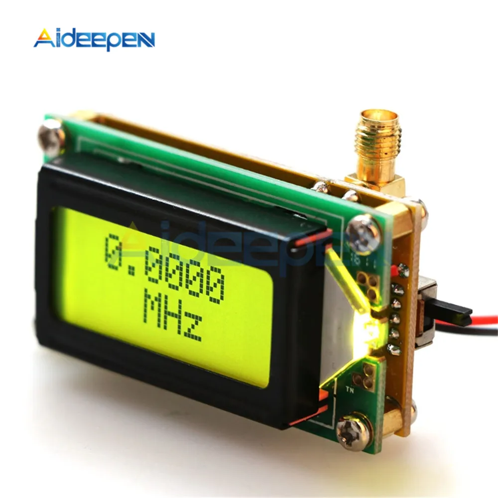 Высокоточный счетчик частоты РЧ-измеритель 1~ 500 МГц тестер модуль для радиочастотного Hz тестер модуль измерения