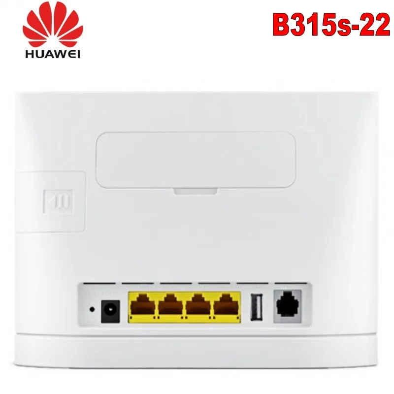 Разблокированный huawei B315 B315s-22 4G CEP 150 Мбит/с портативный беспроводной wifi роутер 4G модем со слотом для sim-карты плюс 2 шт 4g SMA антенна