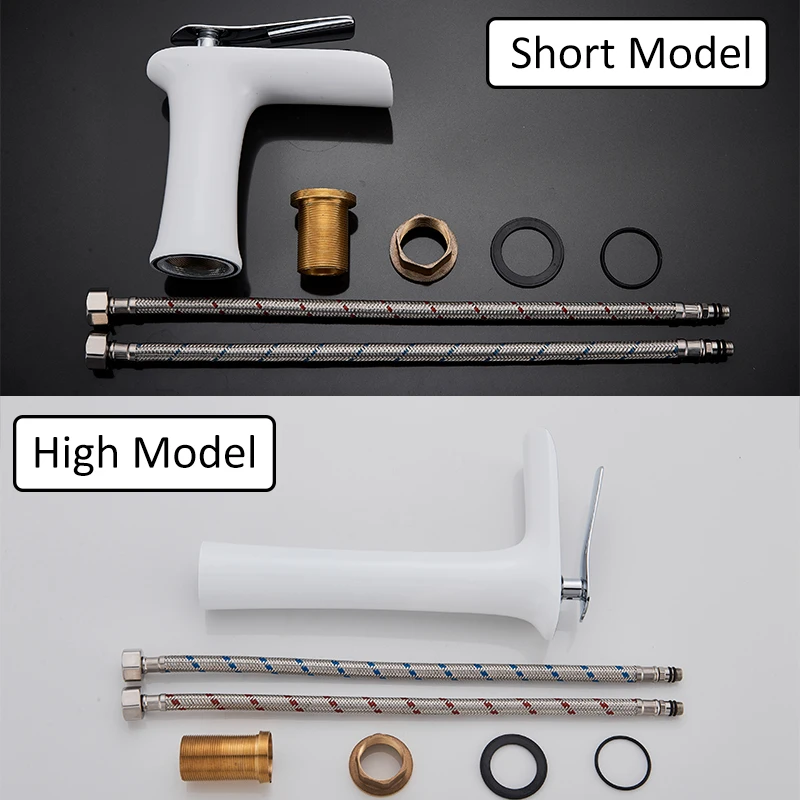 Bathroom Basin Faucet Single Handle Hot Cold Water Basin Mixer Tap Waterfall For Bathroom