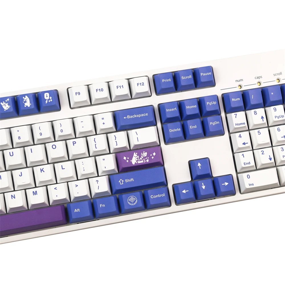 Gmk Tuzi Keycaps 126 Teclas Cereja Perfil Pbt Dye-sublimação Personalizar Gmk Keycaps para Cross Switch Teclado Mecânico - Imagem 4