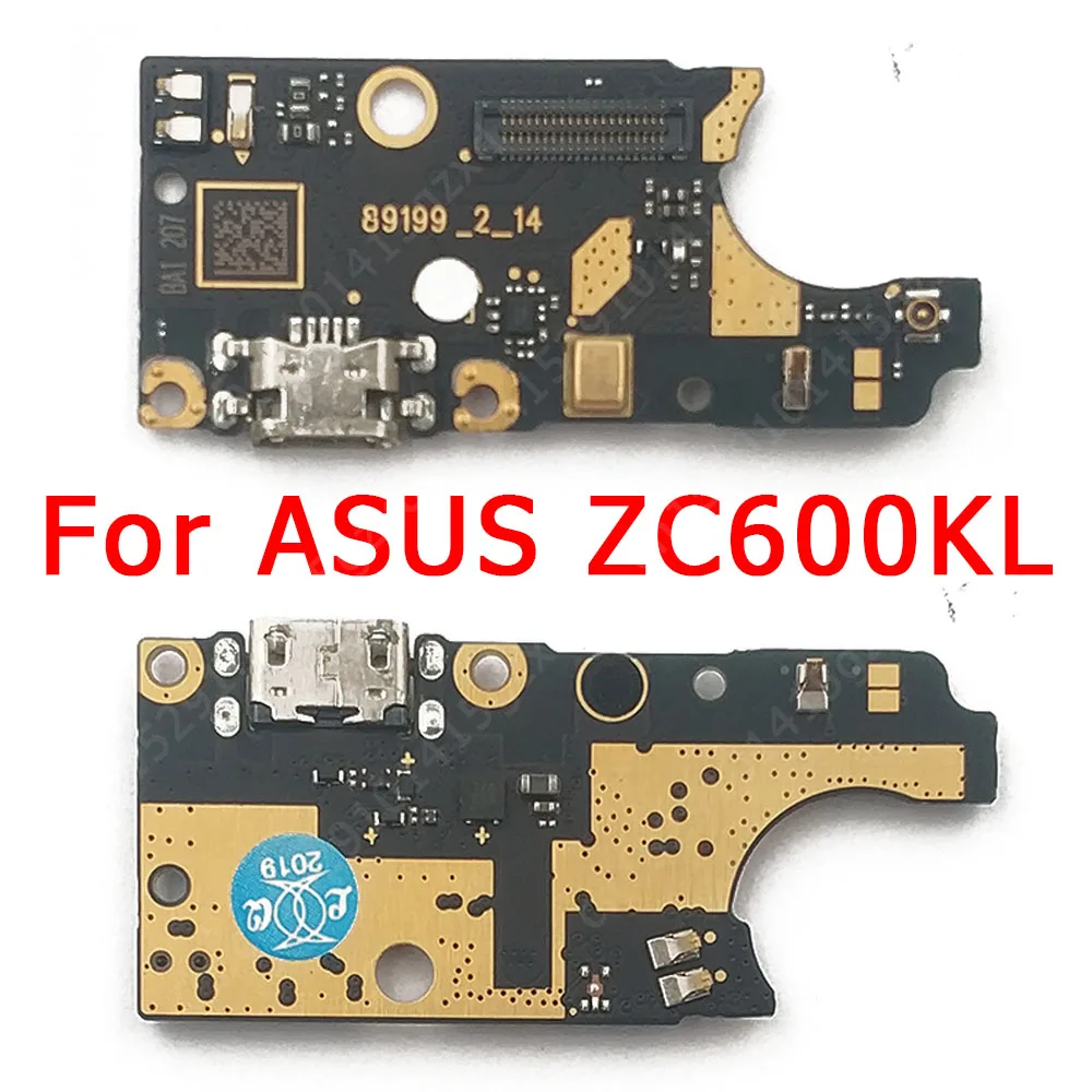 Оригинальная USB плата для зарядки ASUS ZenFone 5 Lite ZC600KL порт PCB док разъем гибкий кабель