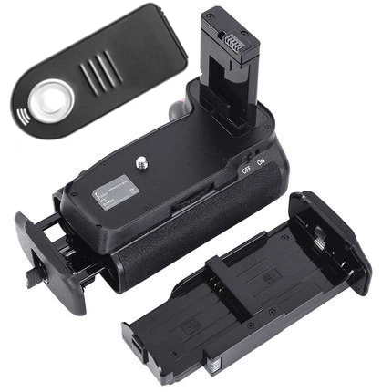 DSTE Télécommande Infrarouge Vertical Batterie Grip Support Compatible pour Nikon D3400 comme MB-D3400 