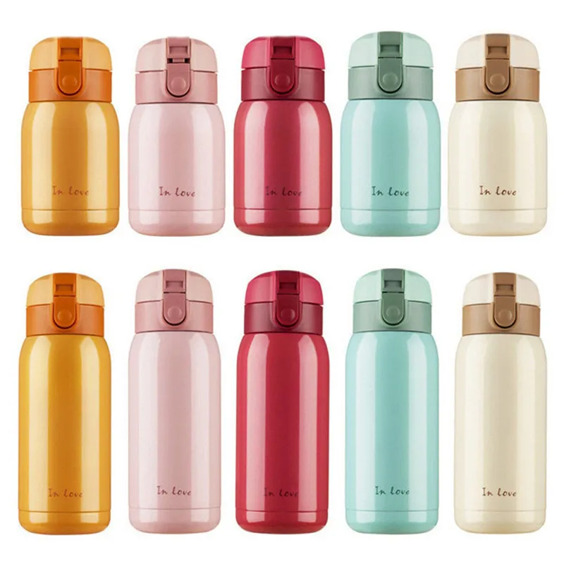 Hot Sales!! 200ml/360ml Cute Mini Coffee Vacuum Flasks Thermos