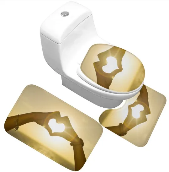 CAMMITEVER Набор ковриков для ванной коврик для туалета Противоскользящий набор ковров для душа домашняя крышка для унитаза коврик для комнаты пол