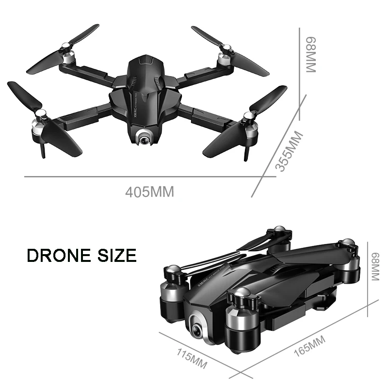 Wi Fi FPV RC Дрон 4K камера оптический поток HD Двойная антенна видео Квадрокоптер
