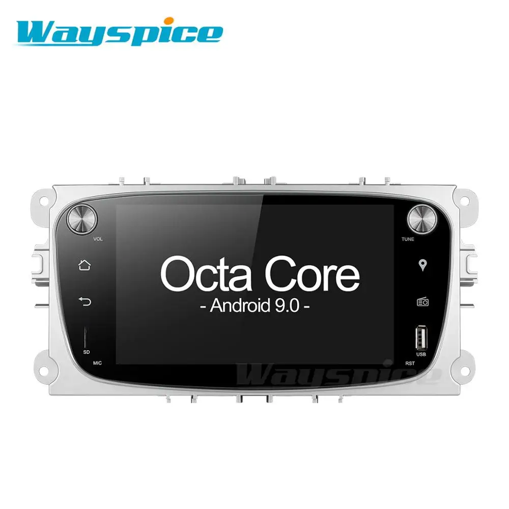 Android 9 0 2din автомобильный DVD Восьмиядерный для Ford Mondeo C-max focus galaxy S-max dvd gps Радио Видео
