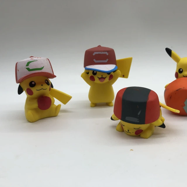 Genuine pokemon figura de ação versão japonesa do brinquedo mcdonald's  pikachu e outros raros brinquedos modelo de impressão - AliExpress