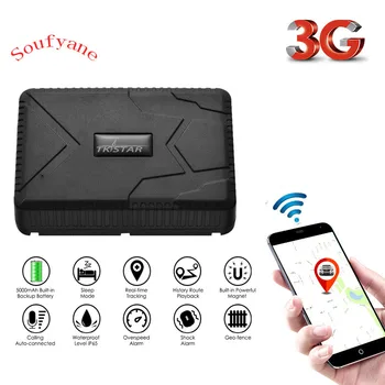 

3G GPS Tracker Car TKSTAR TK915 90 days Standby Waterproof Magnet Realtime GPS Locator Car Tracker Shock Alarm Free APP PK TK905