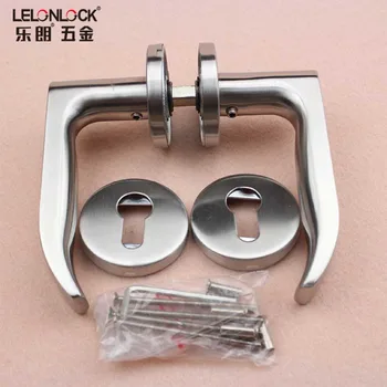 

Stainless Steel 304 Split Lock Handle Handle Fireproof Lock Handle Indoor Door Handle European Style jian yi men Pull