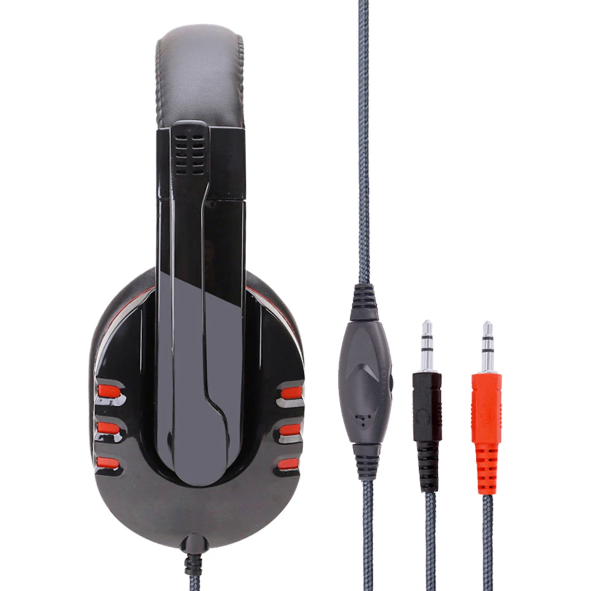 Wired 3 5mm Headphone Stereo Surround Gaming Headset With Mic Professional Computer Headphones Volume Control For PS4 PC