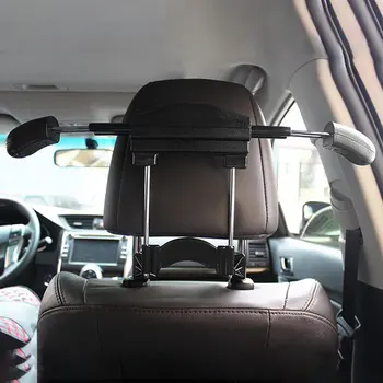 

Mini Car Clothes Hanger Durable Clothes Rack Coat Hanger Extension-type Car Use Hanger Car Accessory Easy Installation