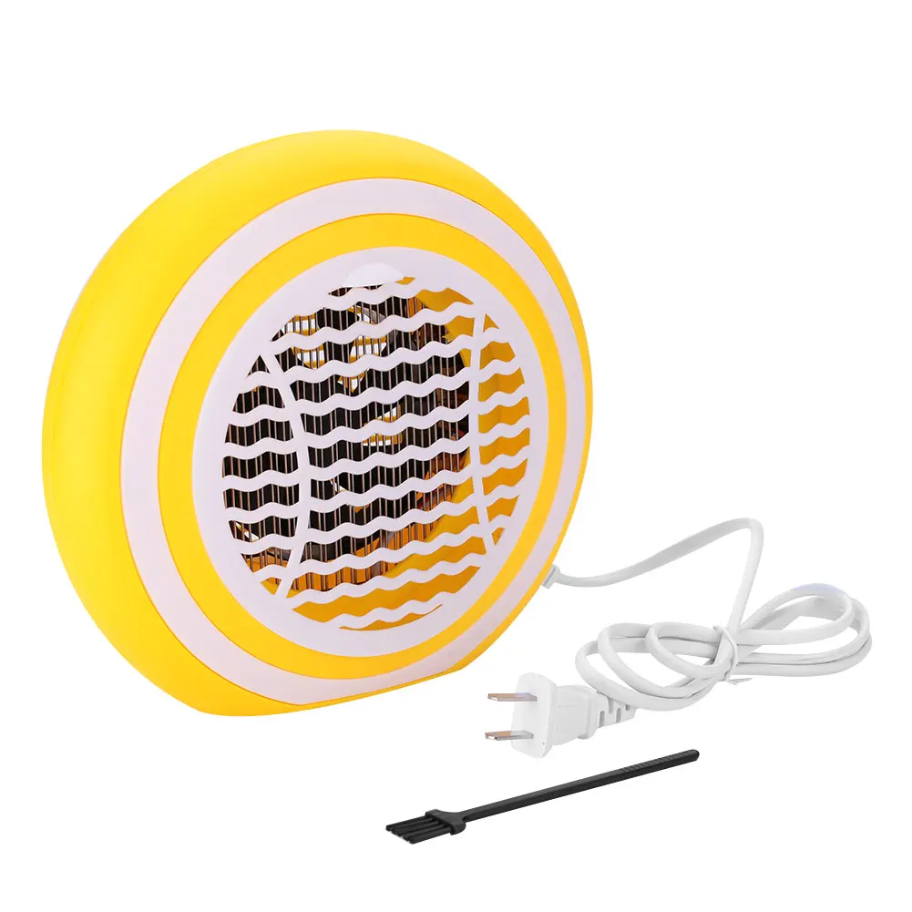 Антимоскитная лампа, светодиодный репеллент, желтый+ белый Электрический фотокатализатор, 4 Вт, переменный ток, 220-250 В, 1 шт., лампы с электрошоком