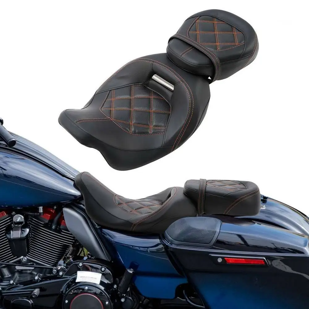 ПАССАЖИРСКОЕ СИДЕНЬЕ мотоцикла для Harley Touring Road King Glide Street Ultra Limited 2009-2020 |
