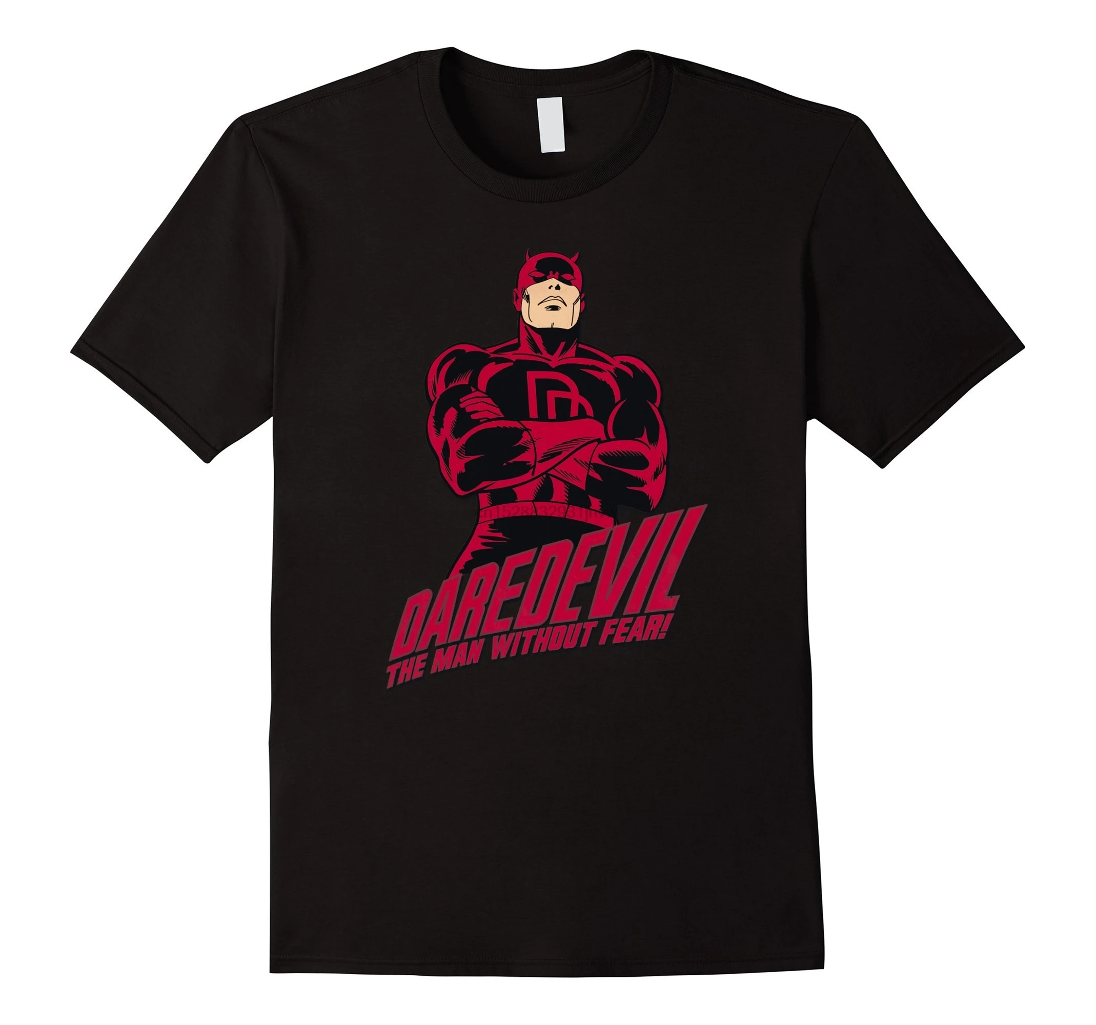 Funny Men t shirt Women novelty tshirt Daredevil Superhero Man Without Fear Graphic T-Shirt |