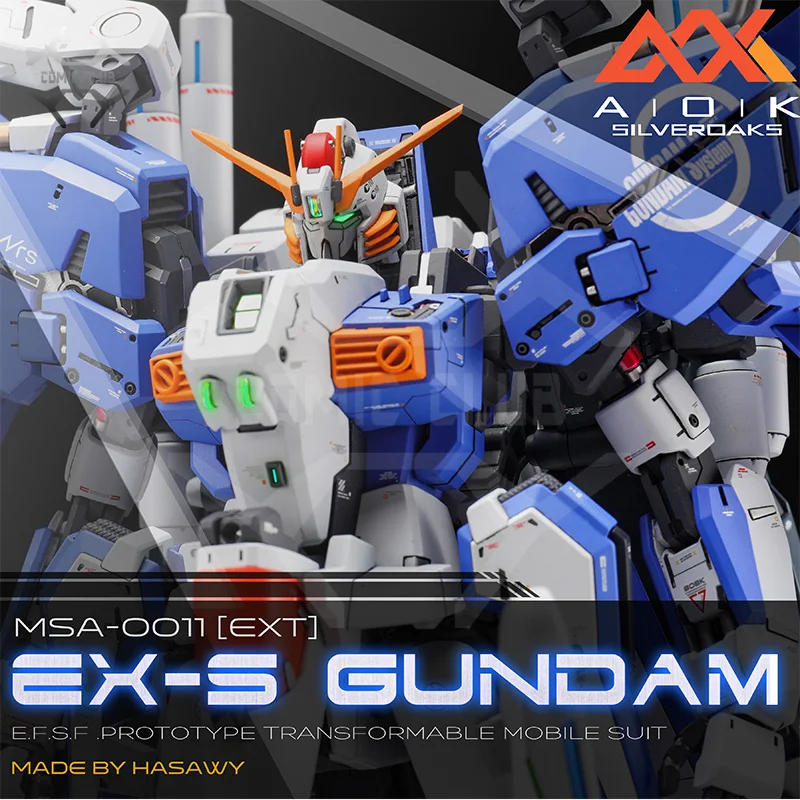 Набор для сборки комиксов и клубов из смолы GK Gundam MG 1/100 EX S EXS 1 5 Ver. В сборе фигурки