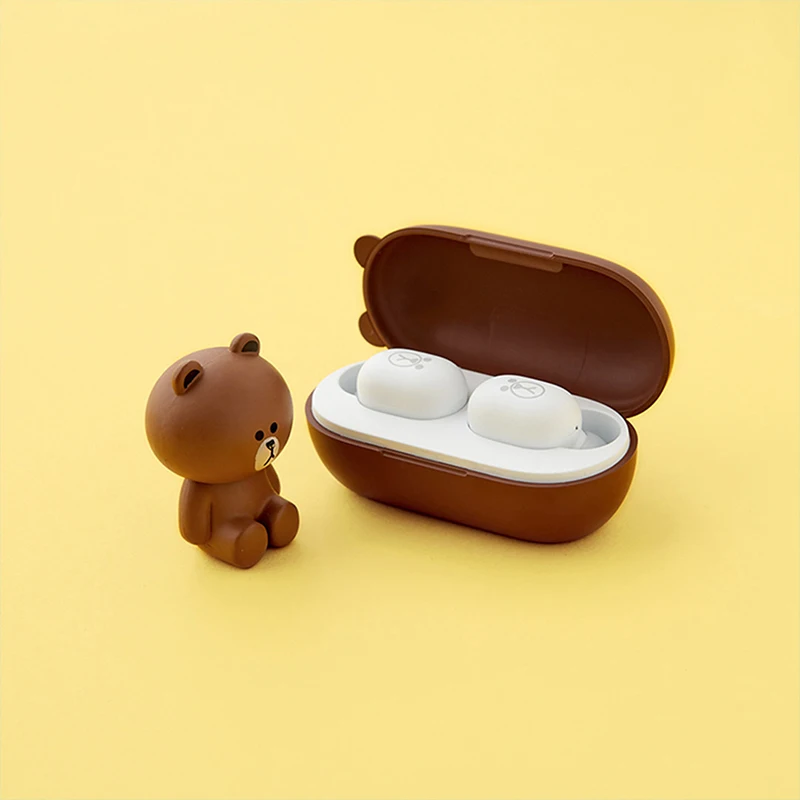 Xiaomi Line Friends Tws водонепроницаемые наушники беспроводные Bluetooth 5,0 наушники мини наушники с микрофоном зарядная коробка Спортивная гарнитура