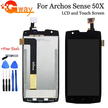 

100% Tested 5.0" For Archos Sense 50X Lcd Display with Touch Screen Assembly Phone Replacement + Tools