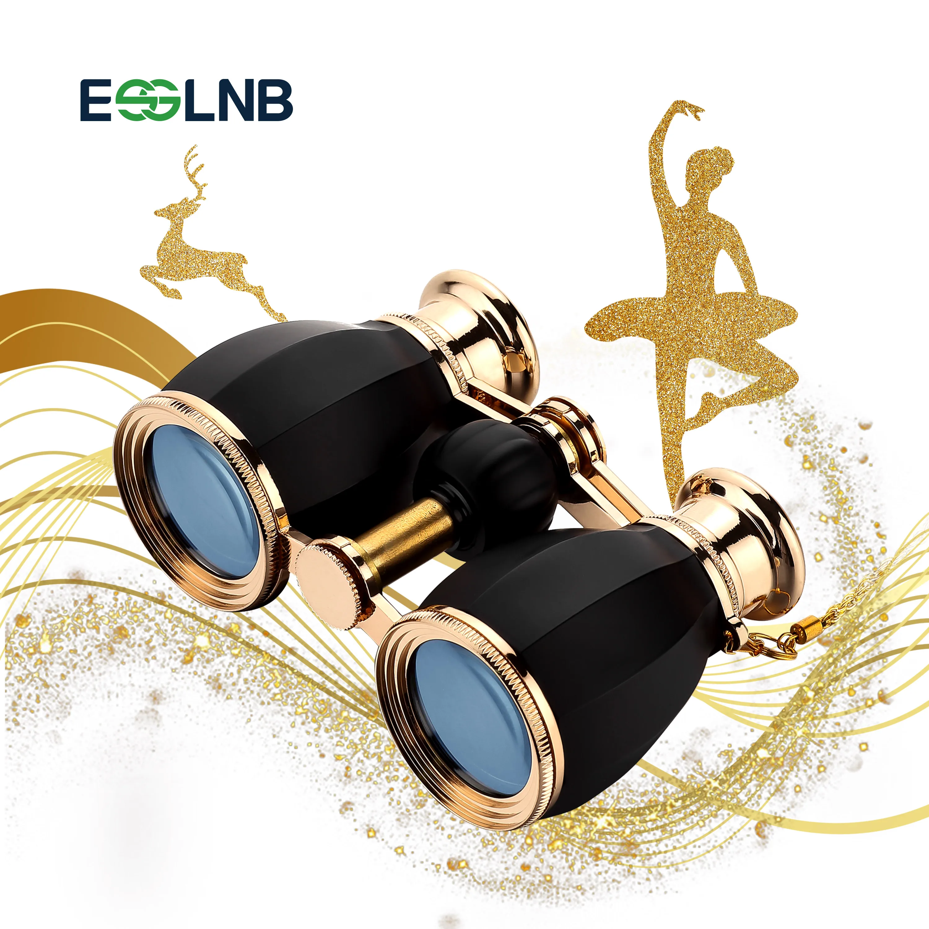 4X30mm Opera Glasses Binoculars for Women Adults Theater Glasses Compact Binoculars for Theater