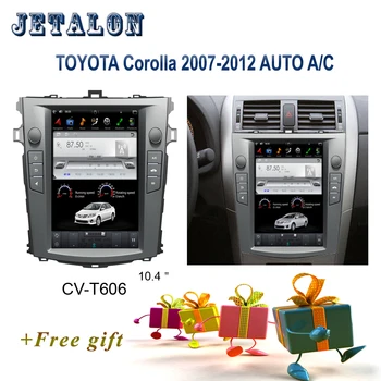 

PX6 Smart 10.4" IPS Screen Tesla Navigation For TOYOTA Corolla AT Android Car radio player GPS video recorder Car Multimedia