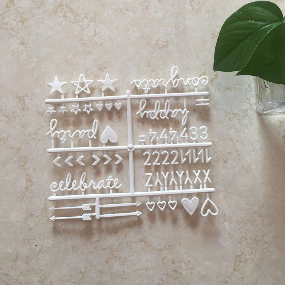 Felt Letter Board Russian Alphabet Wooden Frame Decorative Changeable Characters Letter Boards Sign Message Office Home Decor