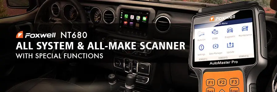 Foxwell NT624 AutoMaster Pro все делает все системный Сканнер