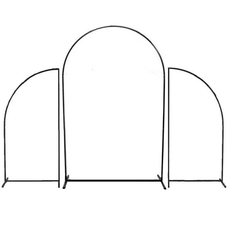 

Wedding Arch Set, Flower Stand, Birthday Party, Outdoor Balloon Arch Background Decoration, Irregular Shape Stand, 3 Pieces