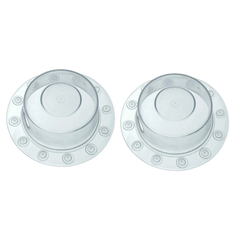 2X Bathtub Overflow Drain Cover Suction Cup Seal Bathtub Stopper For