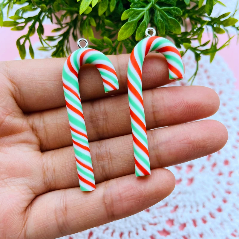 Candy cane necklace | CHERRYLOCO