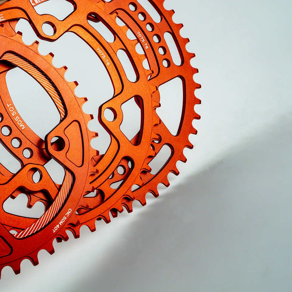 フロントチェーンホイール ロードバイクパーツ,チェーンホイール,ギア板のみ,ストロング