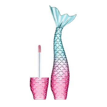 

Ibcccndc New Mermaid Lip Gloss Matte Liquid Lipstick Waterproof Moisturizer Smooth Lip Stick Long-Lasting Lip Tint Cosmetic Lip